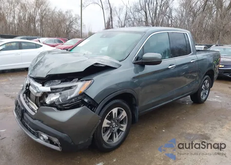 2019 Honda Ridgeline Rtl-E из США, поврежденный, VIN 5FPYK3F70KB035751